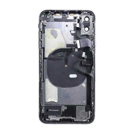 iPhone XS Max Back Housing With Small Parts - Space Gray (Genuine Pulled Grade A/B)