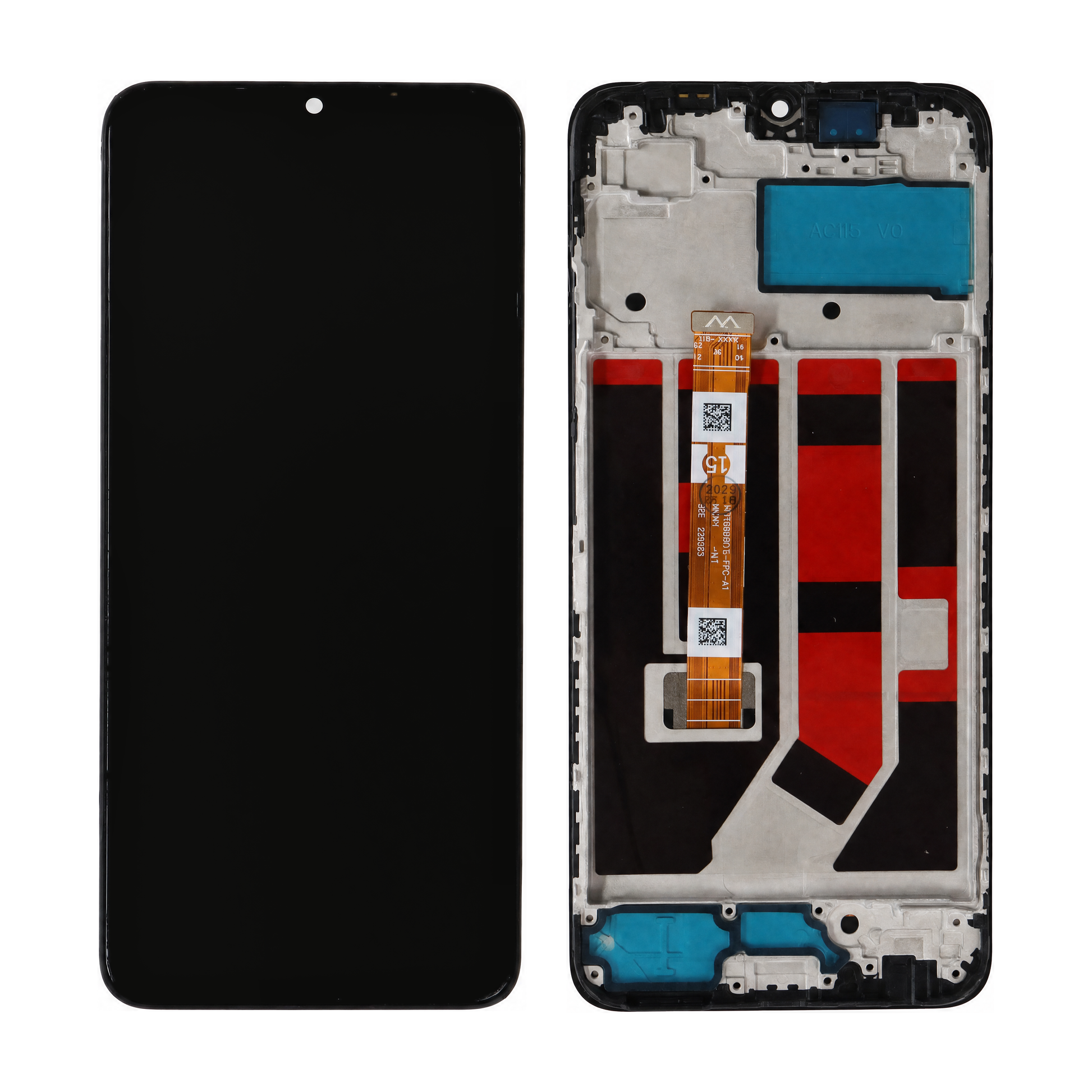 Oppo A38 (CPH2579) LCD Display With Frame replacement screen