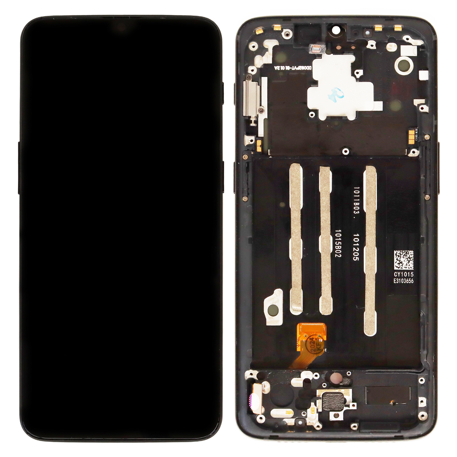 OnePlus 6T 1+6T A6010 A6013 OLED AMOLED LCD Screen Display Touch Digitizer+Frame