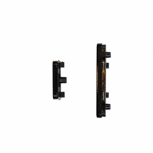 PIXEL6-BUTTONS-BLK - Physical Side Volume / Power Buttons For Google Pixel 6 - Stormy Black/Black