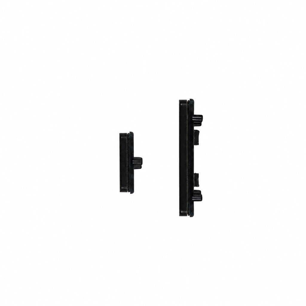 PIXEL6PRO-BUTTONS-BLK - Physical Side Volume / Power Buttons For Google Pixel 6 Pro - Stormy Black/Black