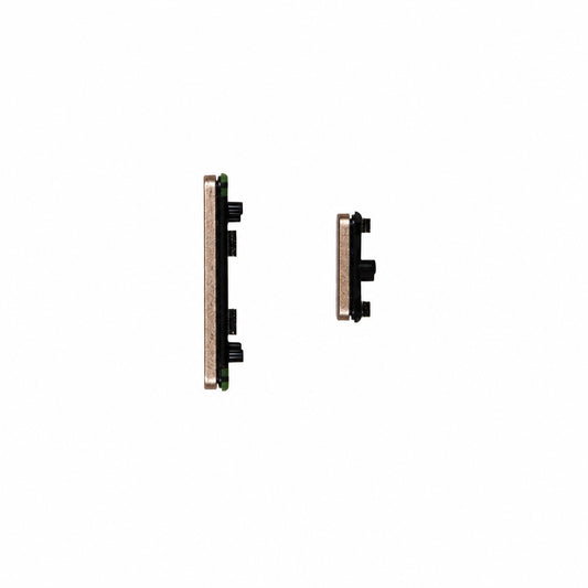 PIXEL6PRO-BUTTONS-GLD - Physical Side Volume / Power Buttons For Google Pixel 6 Pro - Sorta Sunny/Gold