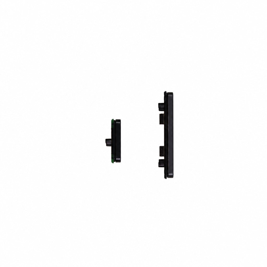 PIXEL7PRO-BUTTONS-BLK - Physical Side Volume / Power Buttons For Google Pixel 7 Pro - Obsidian/Black