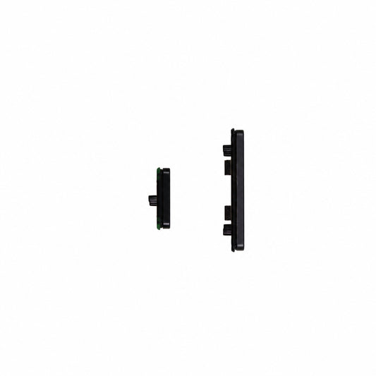 PIXEL7PRO-BUTTONS-BLK - Physical Side Volume / Power Buttons For Google Pixel 7 Pro - Obsidian/Black