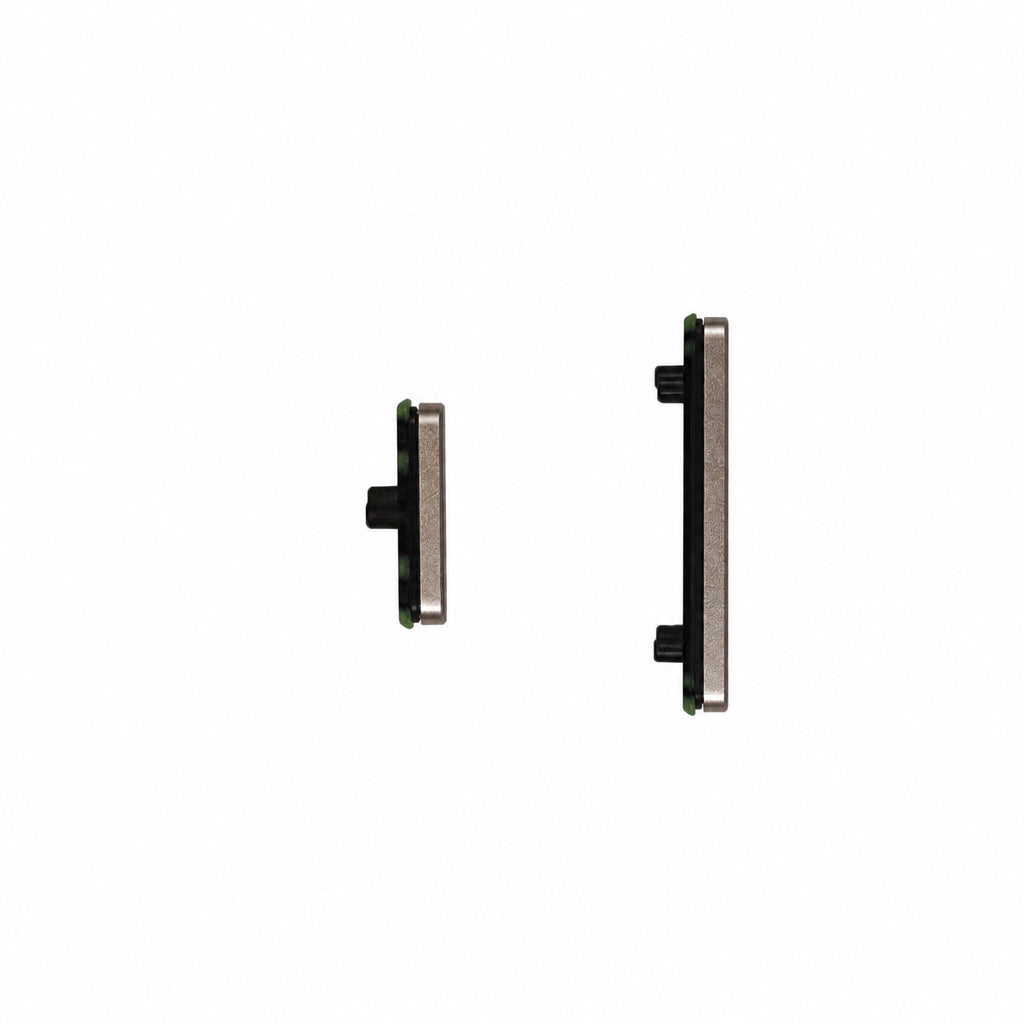 PIXEL7PRO-BUTTONS-GLD - Physical Side Volume / Power Buttons For Google Pixel 7 Pro - Hazel/Gold