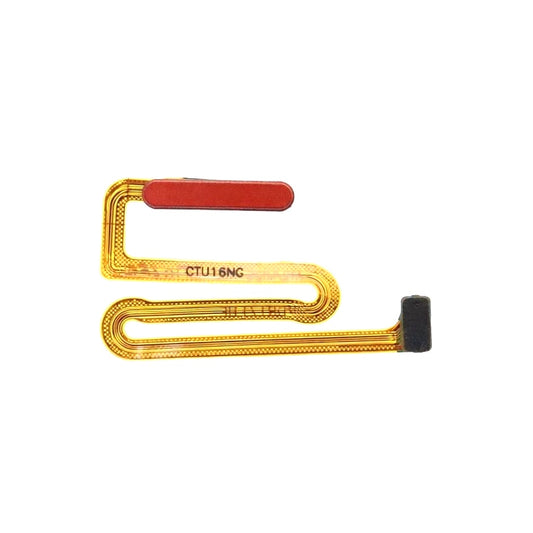 Samsung Galaxy A12 Nacho (SM-A127) Power Button / Fingerprint Sensor Flex Cable - Red