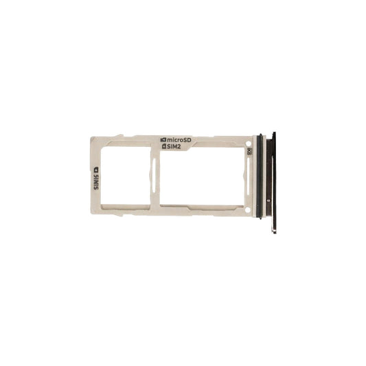 Sim Card Tray For Samsung Galaxy S10 / S10 Plus (SM-G973 / SM-G975) - (Prism Black)