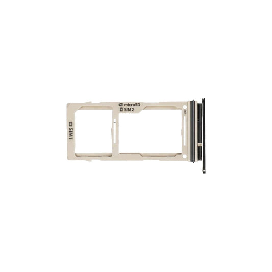 Sim Card Tray For Samsung Galaxy S10 Plus (SM-G975) - (Ceramic Black)