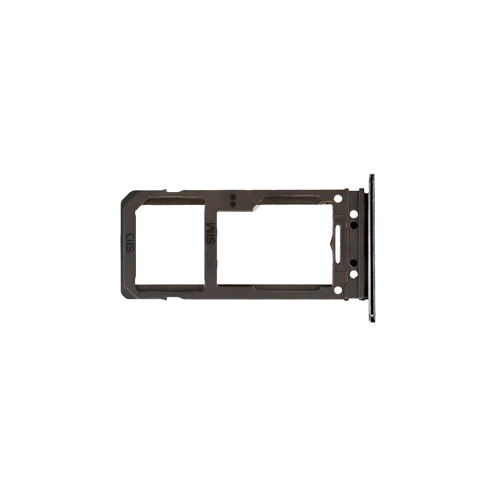 Sim Card Tray For Samsung Galaxy S8 / S8 Plus (SM-G950 / SM-G955) - (Midnight Black)