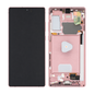 Samsung Galaxy Note 20 SM-N980F Note 20 5G SM-N981B OLED Display Assembly With Frame Genuine Service Pack Mystic Bronze GH82-23495B