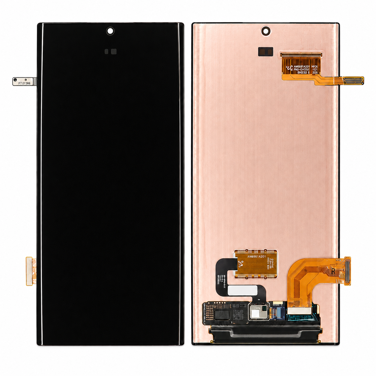 Samsung Galaxy S22 Ultra SM-S908B OLED Display Genuine Service Pack No Frame Phantom Black GH96-14788A