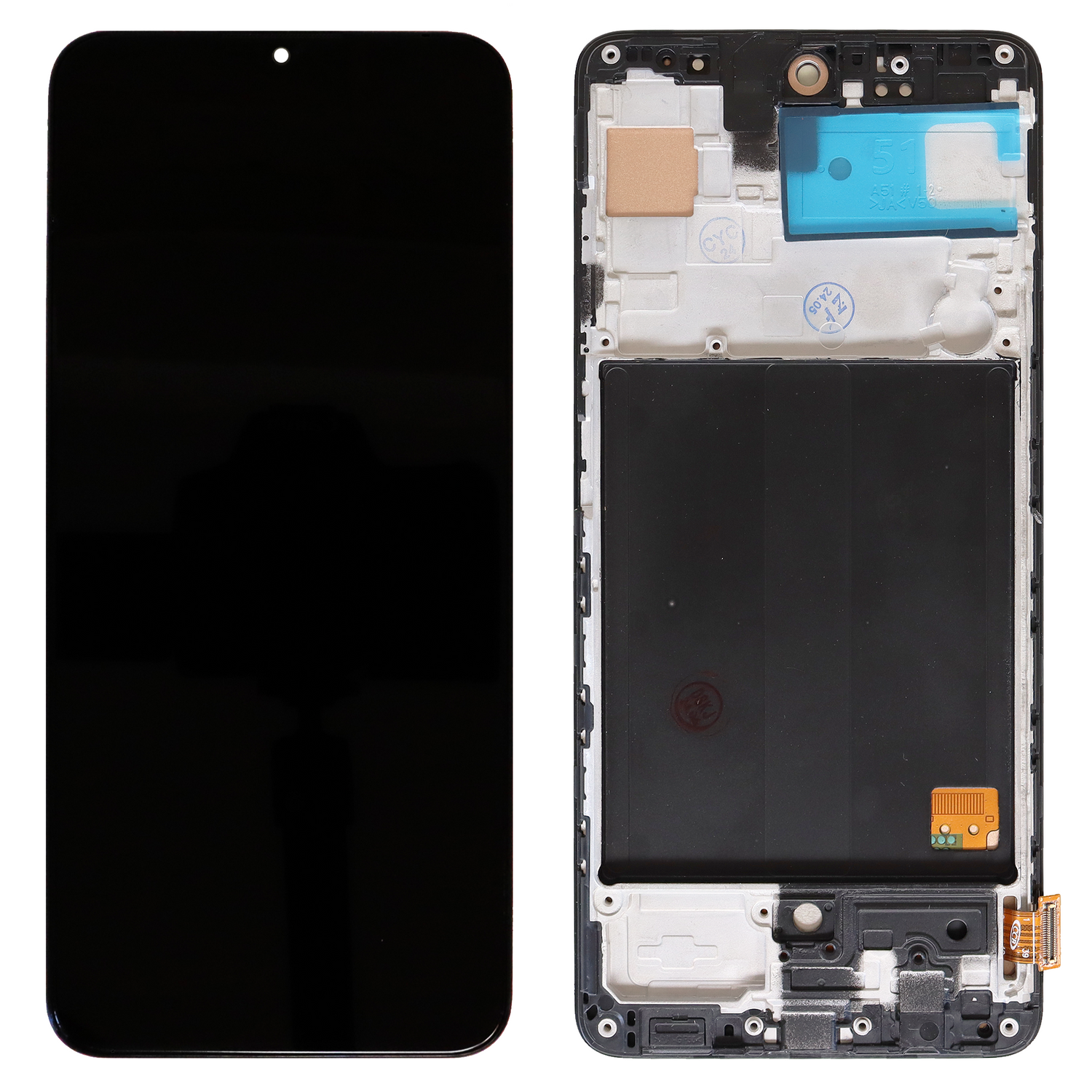 Samsung Galaxy A51 A515 OLED Display (Big Size) With Frame