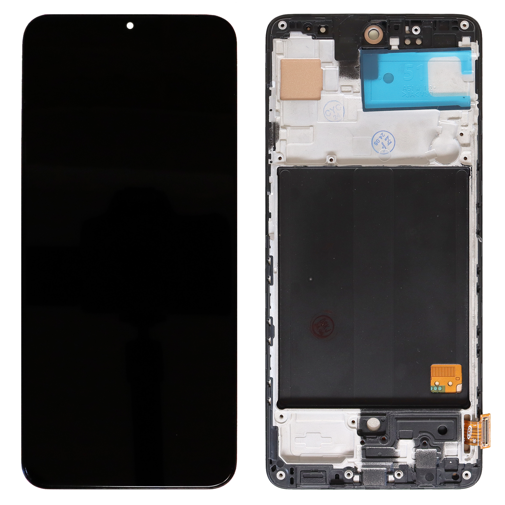 Samsung Galaxy A51 A515 OLED Display (Small Size) With Frame