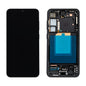 Samsung Galaxy S24 SM-S921B assembled genuine OLED display with onyx black frame GH82-33287A - front and rear