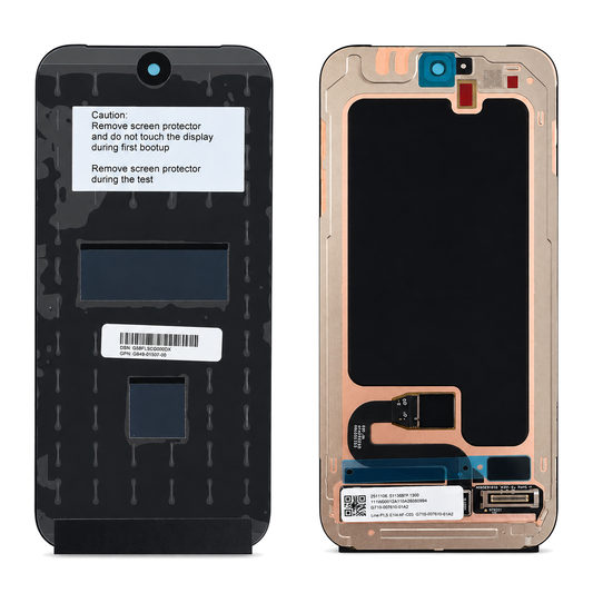 Google Pixel 10 genuine Service Pack OLED display assembly with frame and fingerprint sensor G949-01460-00