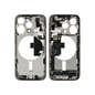 Mid-Frame Housing With Charging Port for Apple iPhone 15 Pro (Genuine Pulled Grade A/B) - Natural Titanium