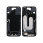Mid-Frame Housing With Charging Port for Apple iPhone 16 Plus (Genuine Pulled Grade A/B) - Black