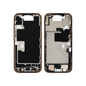 Mid-Frame Housing With Charging Port for Apple iPhone 16 Pro (Genuine Pulled Grade A/B) - Desert Titanium