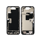 Mid-Frame Housing With Charging Port for Apple iPhone 16 Pro Max (Genuine Pulled Grade A/B) - Black Titanium