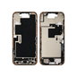 Mid-Frame Housing With Charging Port for Apple iPhone 16 Pro Max (Genuine Pulled Grade A/B) - Desert Titanium