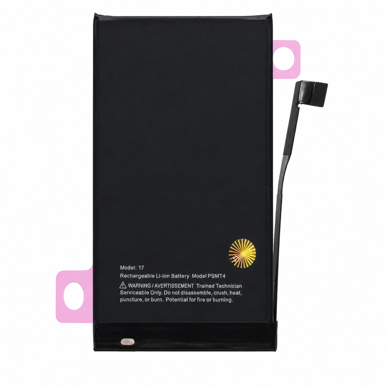 Premium replacement battery for iPhone 17