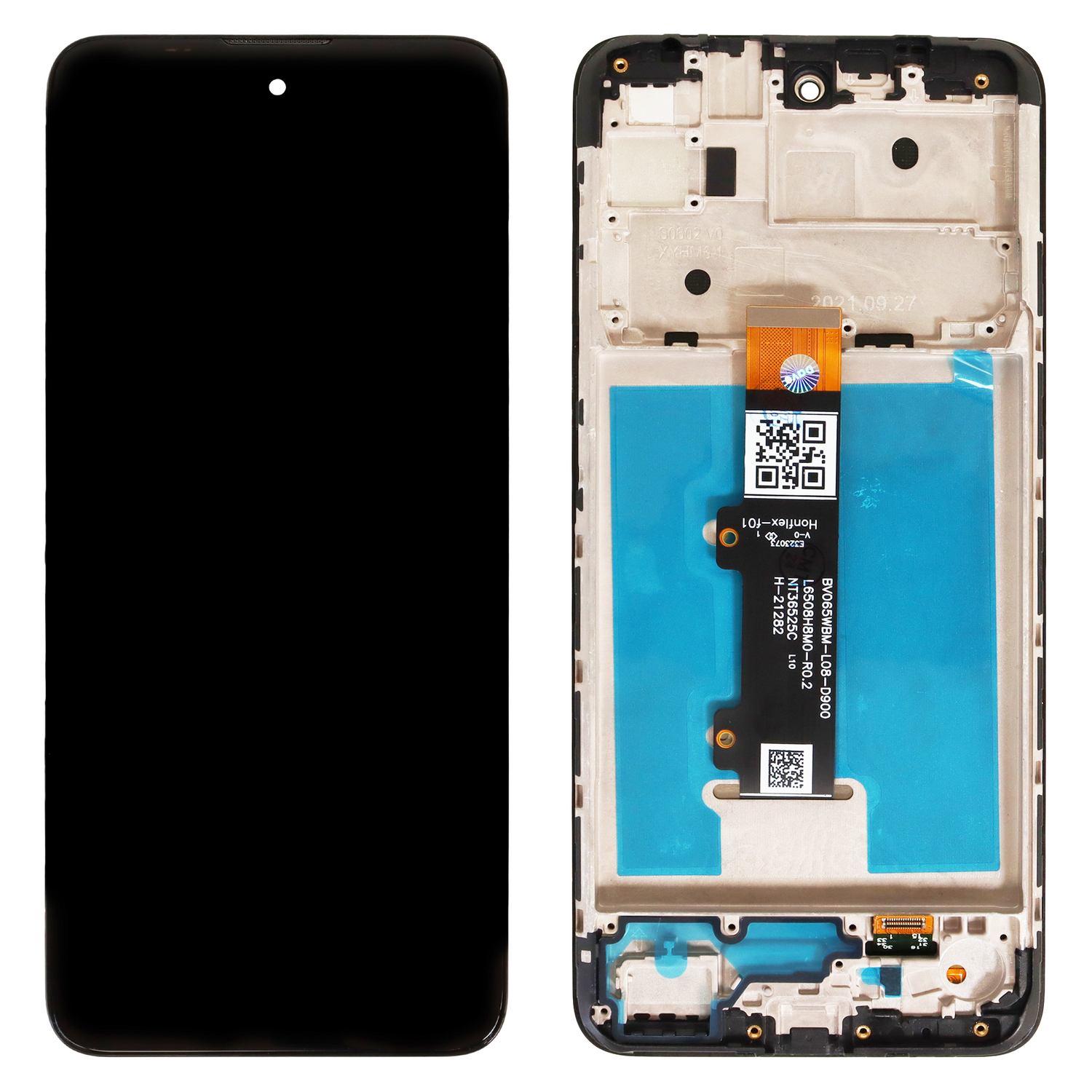 Motorola Moto E30 (XT2159-4, XT2159-5) LCD Display With Frame