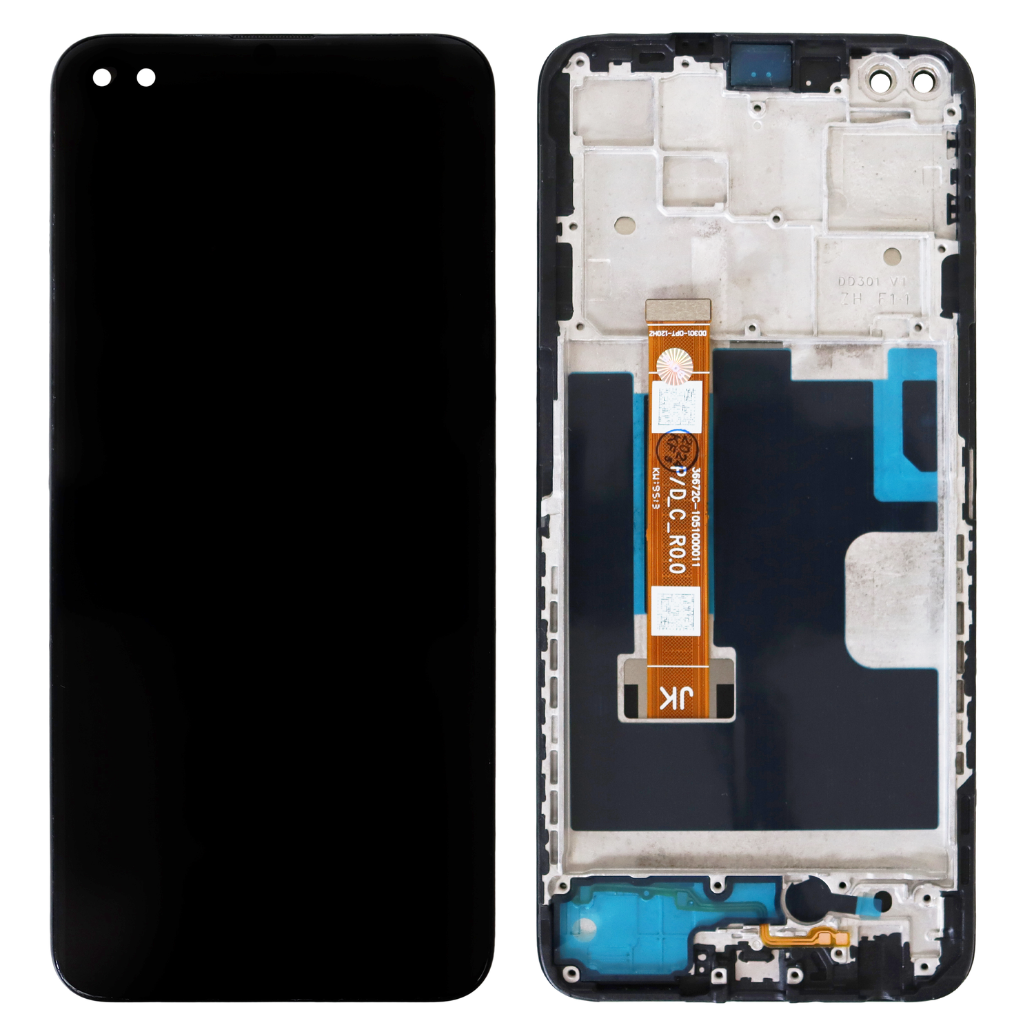 Oppo Reno 4Z 5G (CPH2065) LCD Display With Frame