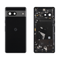 Back Glass for Google Pixel 7 - Obsidian (Genuine Pulled Grade A/B) - front and rear views
