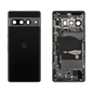 Back Glass for Google Pixel 7 Pro - Obsidian (Genuine Pulled Grade A/B) - front and rear views