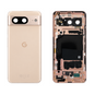 Back Glass for Google Pixel 8 - Rose (Genuine Pulled Grade A/B) - front and rear views