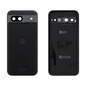 Back Cover for Google Pixel 8a - Obsidian (Genuine Pulled Grade A/B) - front and rear views