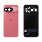 Back Glass for Google Pixel 9 - Peony (Genuine Pulled Grade A/B) - front and rear views