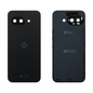 Back Cover for Google Pixel 9a - Obsidian (Genuine Pulled Grade A/B) - front and rear views