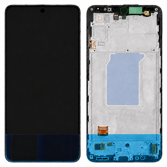 Samsung Galaxy A27 5G SM-A276B genuine Service Pack Super AMOLED OLED display assembly with black frame GH82-39944A