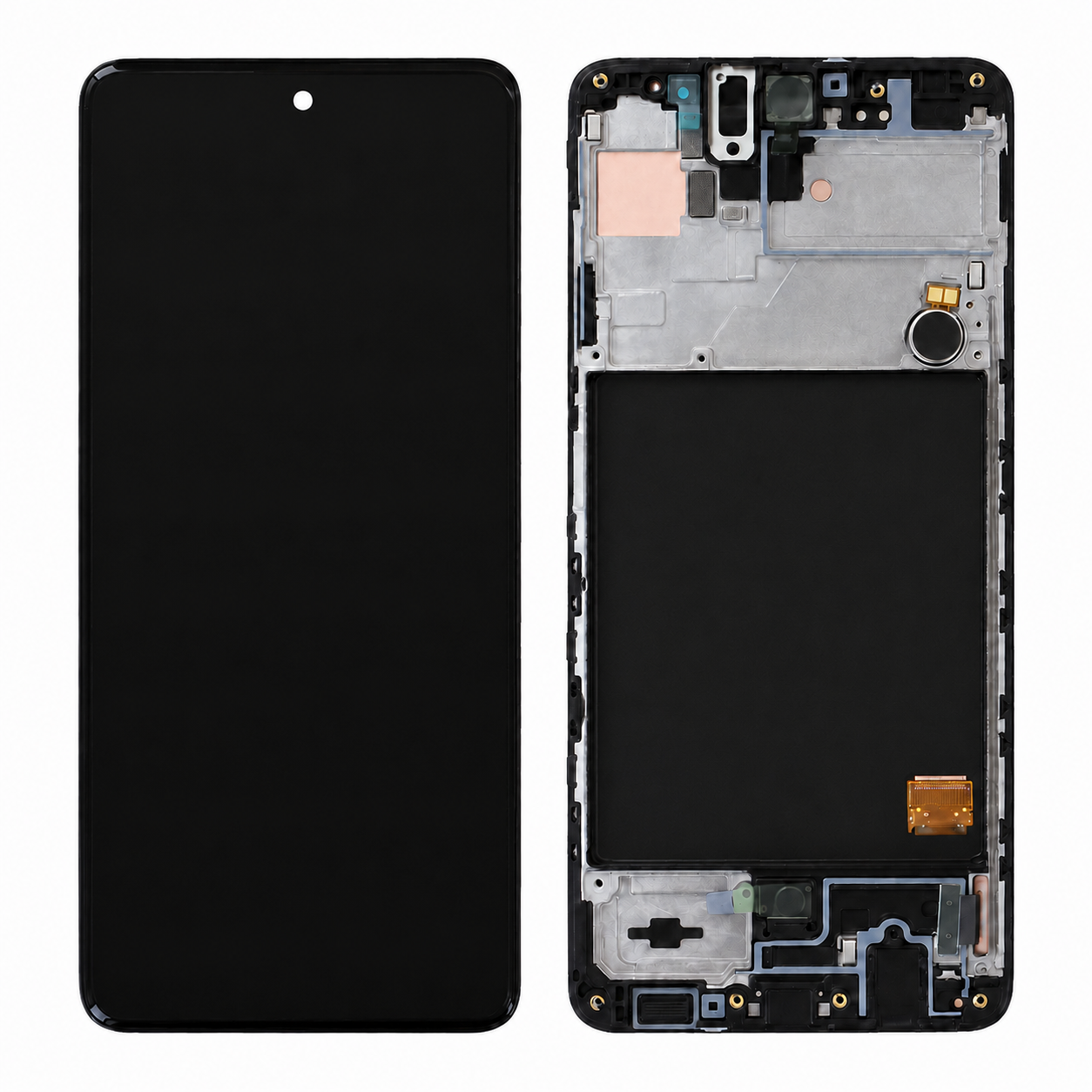 Samsung Galaxy A51 4G SM-A515F genuine Service Pack Super AMOLED OLED display assembly with black frame GH82-21680A